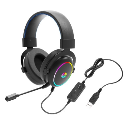 Наушники HP DHE-8005S RGB 7.1 Black (DHE-8005S)