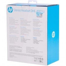 Наушники HP DHE-8001U LED USB Black (DHE-8001U) - Фото