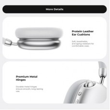 Навушники Havit H670BT Space S1 ANC Silver (6939119093488) - Фото