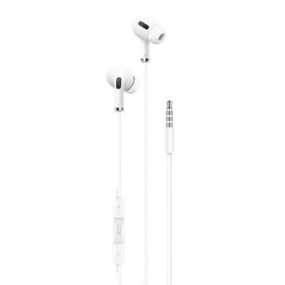 Наушники XO EP22 3.5mm White (EP22-WH)