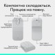 Мышка Logitech Mobi Fold Bluetooth Off-White (910-007631)