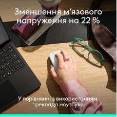 Мышка Logitech Mobi Fold Bluetooth Off-White (910-007631) - Фото