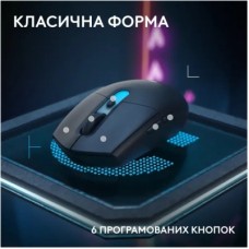 Мышка Logitech G305 X Superlight Wireless Black (910-007739) - Фото