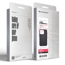 Чохол для мобільного телефона Armorstandart LikeCarbon2 MagCase для Apple iPhone 16 Pro Black (ARM83809) Чохол для мобільного телефона Armorstandart LikeCarbon2 MagCase для Apple iPhone 16 Pro Black (ARM83809) - Фото