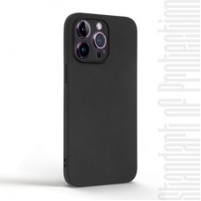 Чохол для мобільного телефона Armorstandart Matte Slim Fit Apple iPhone 14 Pro Max Camera cover Black (ARM83510) Чохол для мобільного телефона Armorstandart Matte Slim Fit Apple iPhone 14 Pro Max Camera cover Black (ARM83510) - Фото