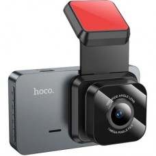 Видеорегистратор HOCO DV9 3-inch screen driving recorder (720P) Metal Gray (6942007633345) - Фото