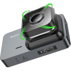 Видеорегистратор HOCO DV9 3-inch screen driving recorder (720P) Metal Gray (6942007633345) - Фото