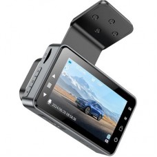 Видеорегистратор HOCO DV9 3-inch screen driving recorder (720P) Metal Gray (6942007633345) - Фото