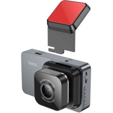 Видеорегистратор HOCO DV9 3-inch screen driving recorder (720P) Metal Gray (6942007633345) - Фото