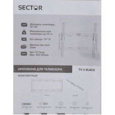 Кронштейн Sector TV 4 Black - Фото