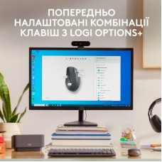 Мышка Logitech MX Anywhere 3S for Business Wireless/Bluetooth + Mouse Pad Studio Series Graphite (MX910-006958) - Фото