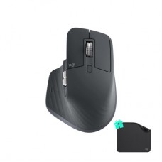 Мышка Logitech MX Master 3S Performance for Business Wireless/Bluetooth + Mouse Pad Studio Series Graphite (MX910-006582)