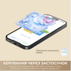 Пилосос Dreame Bot Matrix 10 Pro Black (RLM61HE-Bl) - Фото