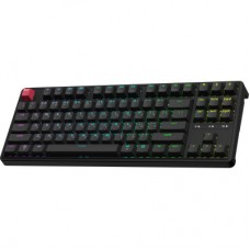 Клавиатура Keychron C3 Max Super Red Switch RGB Wireless/Bluetooth/USB UA Black (C3M-H1-UA) - Фото