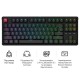 Клавиатура Keychron C3 Max Super Red Switch RGB Wireless/Bluetooth/USB UA Black (C3M-H1-UA) Клавиатура Keychron C3 Max Super Red Switch RGB Wireless/Bluetooth/USB UA Black (C3M-H1-UA)