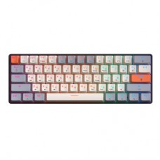 Клавиатура GamePro MK130 V2 Infinity QLAB Sakura Linear RGB USB UA Black (MK130-V2-B-QS) - Фото