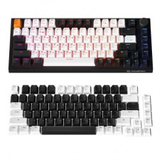 Клавиатура GamePro MK160 V2 Warden QLAB Sakura Linear RGB USB UA Black (MK160-V2-B-QS) - Фото
