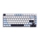 Клавиатура GamePro MK160 V2 Warden QLAB Sakura Linear RGB USB UA White (MK160-V2-BL-QS)