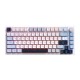 Клавиатура GamePro MK160 V2 Warden QLAB Sakura Linear RGB USB UA White (MK160-V2-BL-QS)