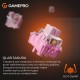 Клавиатура GamePro MK160 V2 Warden QLAB Sakura Linear RGB USB UA White (MK160-V2-BL-QS)