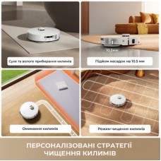 Пылесос Dreame Bot L50s Pro Ultra White (RLL88HE-Wh) - Фото