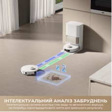 Пылесос Dreame Bot L50s Pro Ultra White (RLL88HE-Wh) - Фото