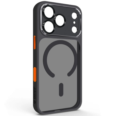 Чехол для мобильного телефона Armorstandart Unit-C MagCase SE Apple iPhone 17 Pro Black Orange (ARM86318)
