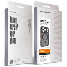 Чехол для мобильного телефона Armorstandart Unit-C MagCase SE Apple iPhone 17 Pro Black Orange (ARM86318) Чехол для мобильного телефона Armorstandart Unit-C MagCase SE Apple iPhone 17 Pro Black Orange (ARM86318) - Фото