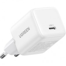 Зарядное устройство Ugreen USB-C PD30W GaN white (65009)
