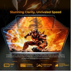 Мобільний телефон OUKITEL WP66 12/512 GB Orange (6941749856845) - Фото