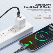 Дата кабель USB-C to USB-C 0.5m 100W black Essager (EXCTT1-XCB01) - Фото