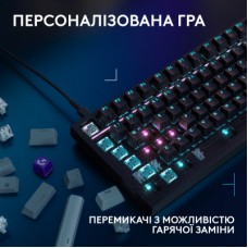 Клавіатура Logitech G316 X TKL USB UA Black (920-014205) - Фото