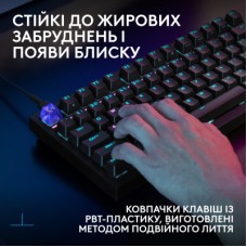 Клавіатура Logitech G316 X TKL USB UA Black (920-014205) - Фото