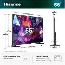 Телевізор Hisense 55E7S PRO - Фото