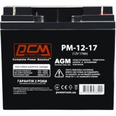 Батарея до ДБЖ Powercom 12 В 17 Ah (PM-12-17) - Фото