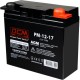 Батарея до ДБЖ Powercom 12 В 17 Ah (PM-12-17) Батарея до ДБЖ Powercom 12 В 17 Ah (PM-12-17)