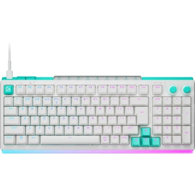 Клавіатура Logitech G512 X 98 Tactile Switch RGB USB UA White (920-014003)