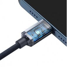 Дата кабель USB-C to Lightning 1.2m 20W black Baseus (CAJY000201) - Фото