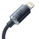 Дата кабель USB-C to Lightning 1.2m 20W black Baseus (CAJY000201)