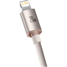 Дата кабель USB-C to Lightning 1.2m 20W pink Baseus (CAJY001304) - Фото