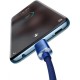 Дата кабель USB-C to USB-C 1.2m 100W blue Baseus (CAJY000603) Дата кабель USB-C to USB-C 1.2m 100W blue Baseus (CAJY000603)
