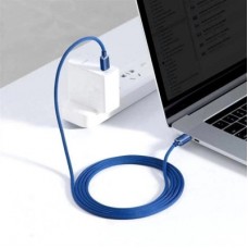 Дата кабель USB-C to USB-C 1.2m 100W blue Baseus (CAJY000603) - Фото
