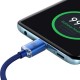 Дата кабель USB-C to USB-C 1.2m 100W blue Baseus (CAJY000603) Дата кабель USB-C to USB-C 1.2m 100W blue Baseus (CAJY000603)