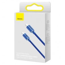 Дата кабель USB-C to USB-C 1.2m 100W blue Baseus (CAJY000603) - Фото