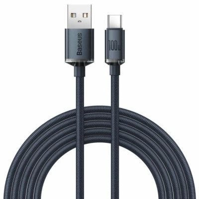 Дата кабель USB 2.0 AM to USB-C 2.0m 100W black Baseus (CAJY000501)