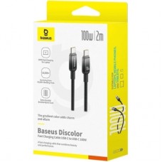 Дата кабель USB-C to USB-C 1.0m 100 W black Baseus (P10374902111-00) - Фото