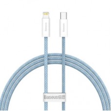 Дата кабель USB-C to Lightning 1.0m 20W blue Baseus (CALD000003) - Фото