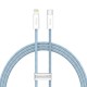 Дата кабель USB-C to Lightning 1.0m 20W blue Baseus (CALD000003)