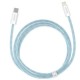 Дата кабель USB-C to Lightning 1.0m 20W blue Baseus (CALD000003)