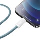 Дата кабель USB-C to Lightning 1.0m 20W blue Baseus (CALD000003)
